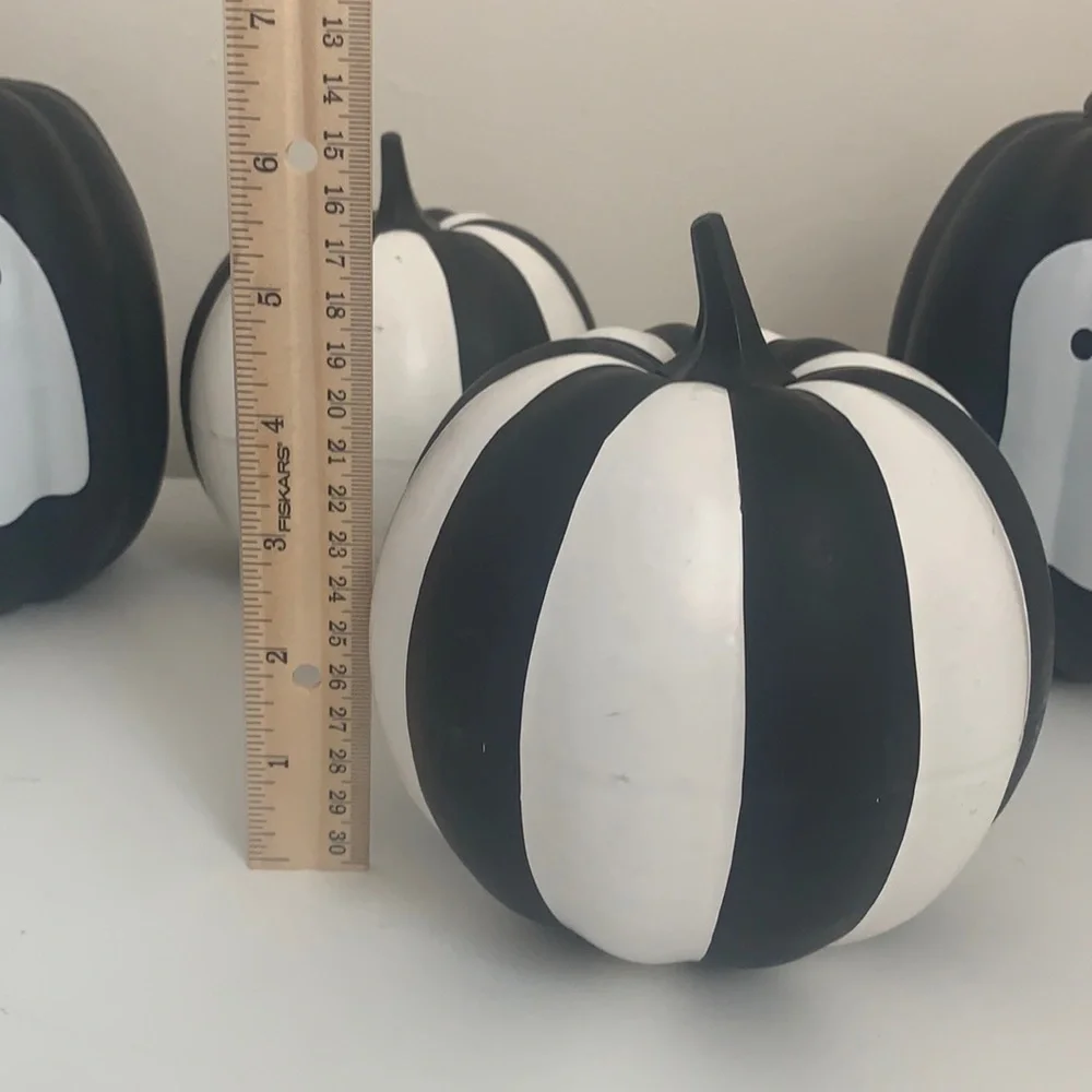 Halloween Target Foam decorative Pumpkins. Brand New.
